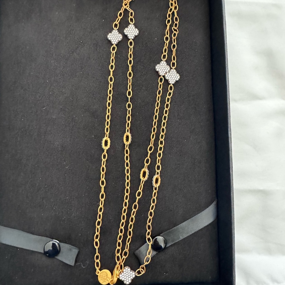 Freida Rothman 36” necklace in mint condition.